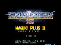 The king of fighters 2002 magic plus 2